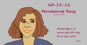 Montserrat Roig (logo de Carme Rosanas)