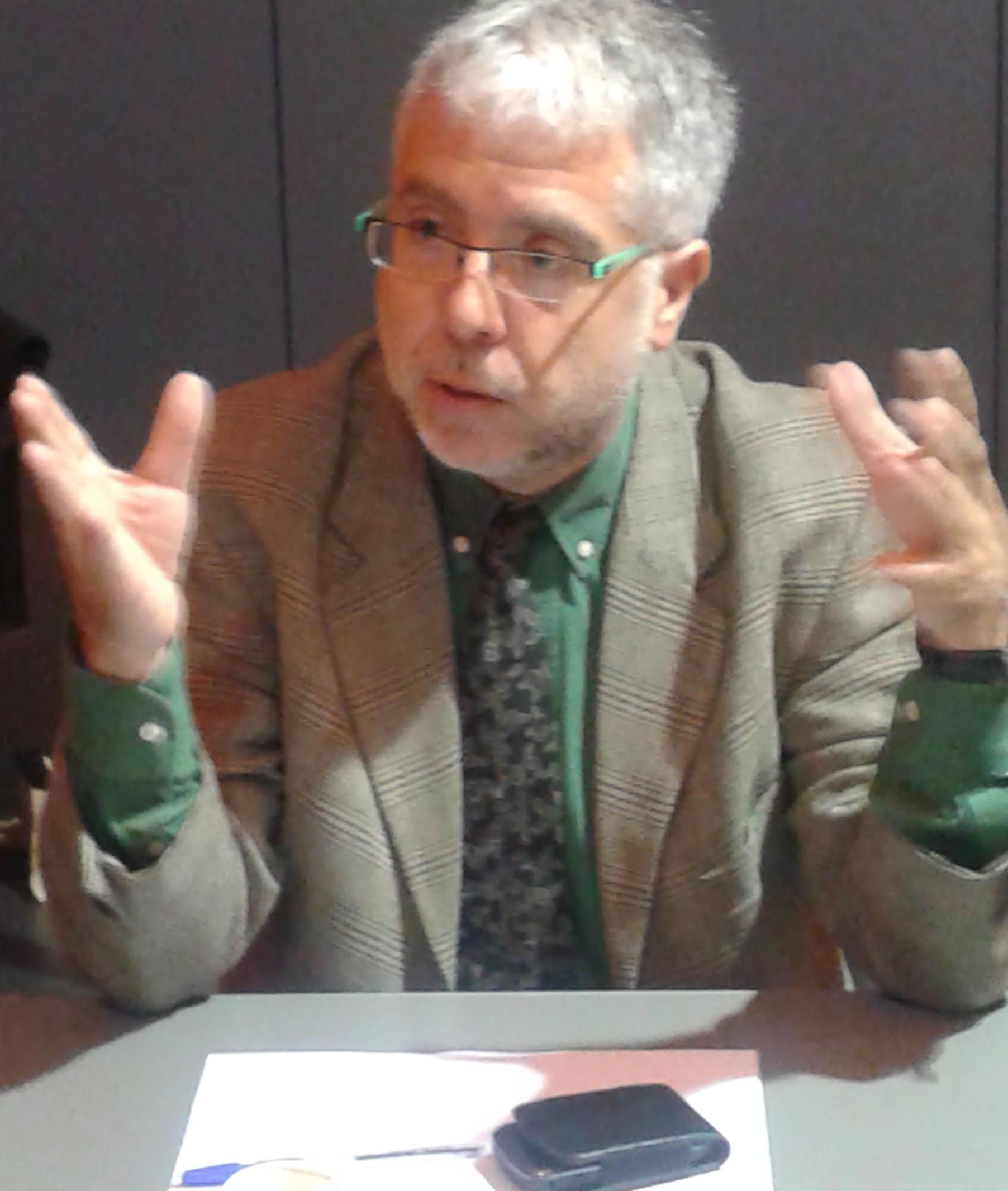 Xevi Xirgo convidat a la tertúlia matinal de març del GPRB i Vilaweb