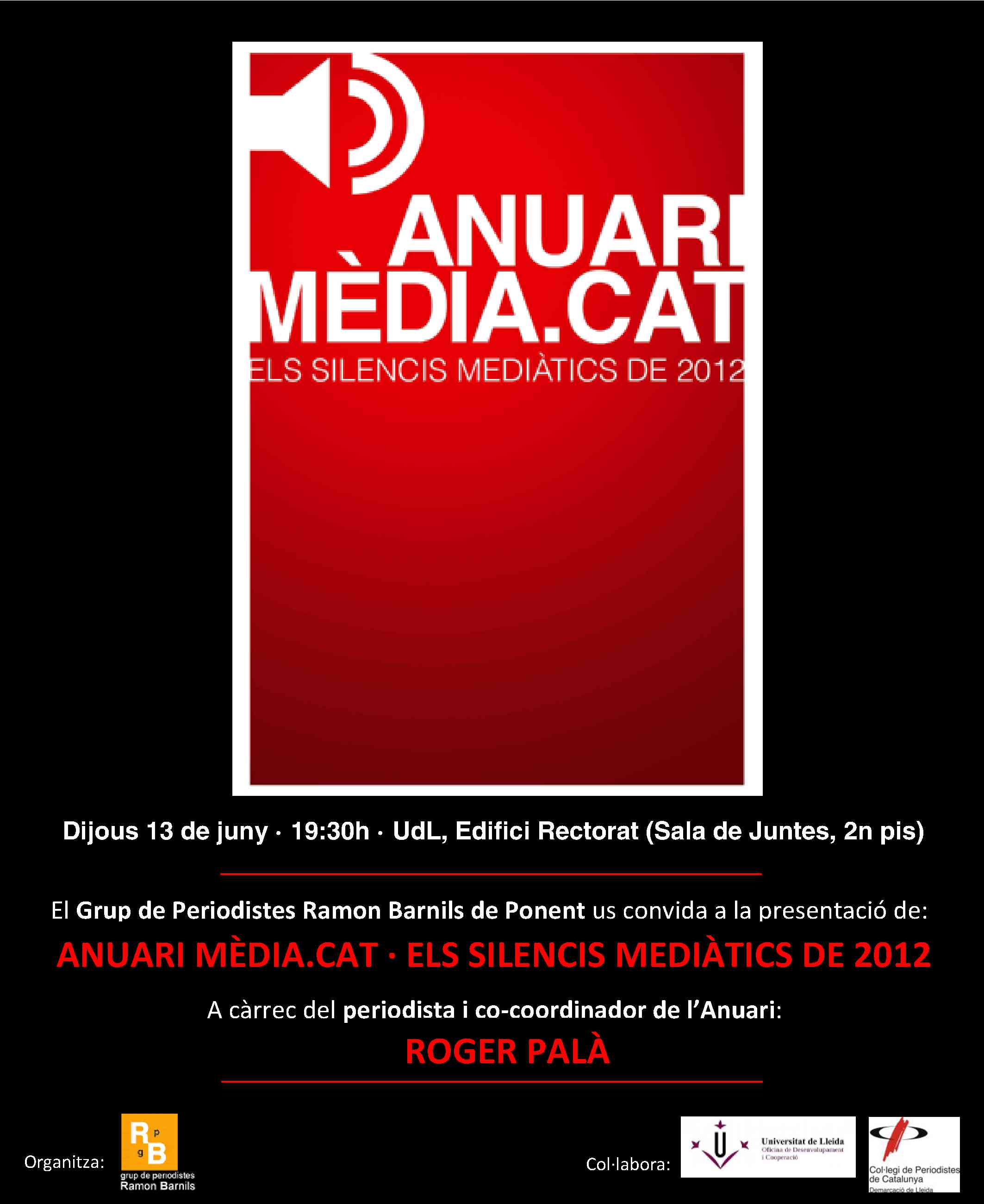 El Grup Barnils presenta la tercera edició de l’Anuari Mèdia.cat a Lleida