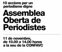 10 Accions per un Periodisme Digne. Assemblea Oberta de Periodistes