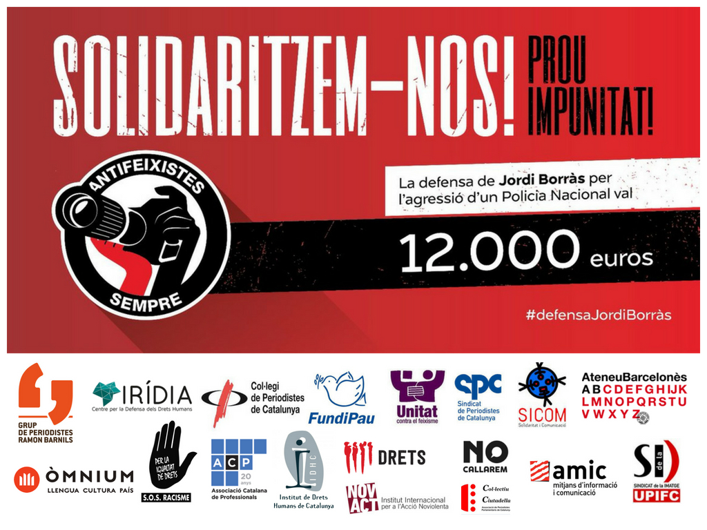 El Grup Barnils es mobilitza per pagar la defensa de Jordi Borràs