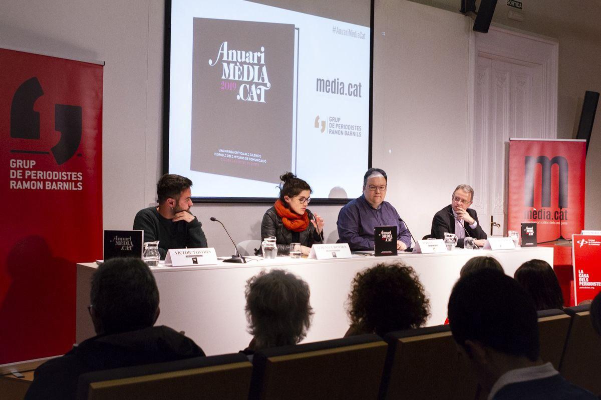 [Fotogaleria] Presentació de l’Anuari Mèdia.cat 2019