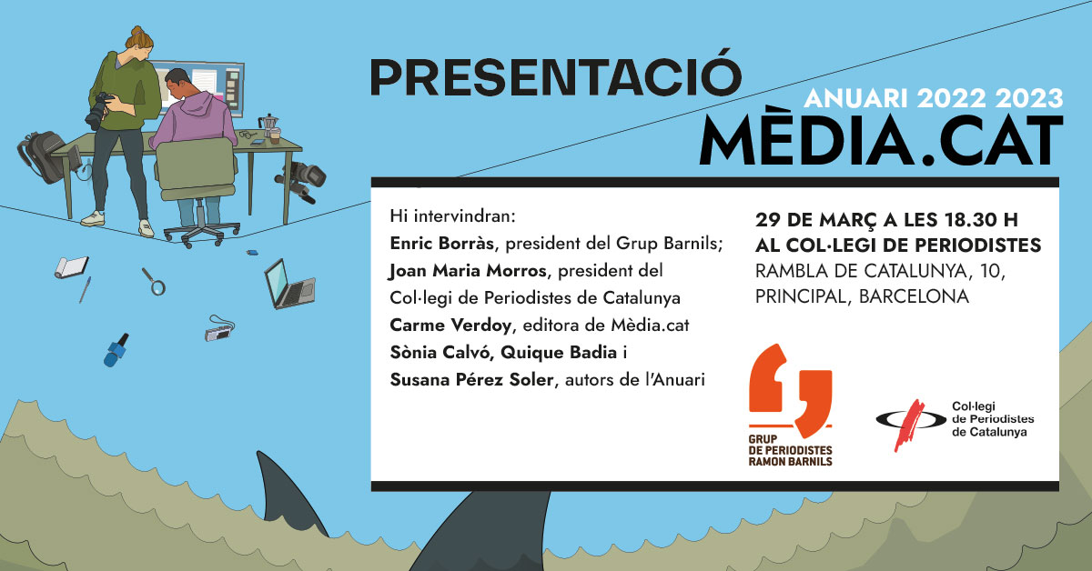 29/03: Presentem el nou Anuari Mèdia.cat 22-23