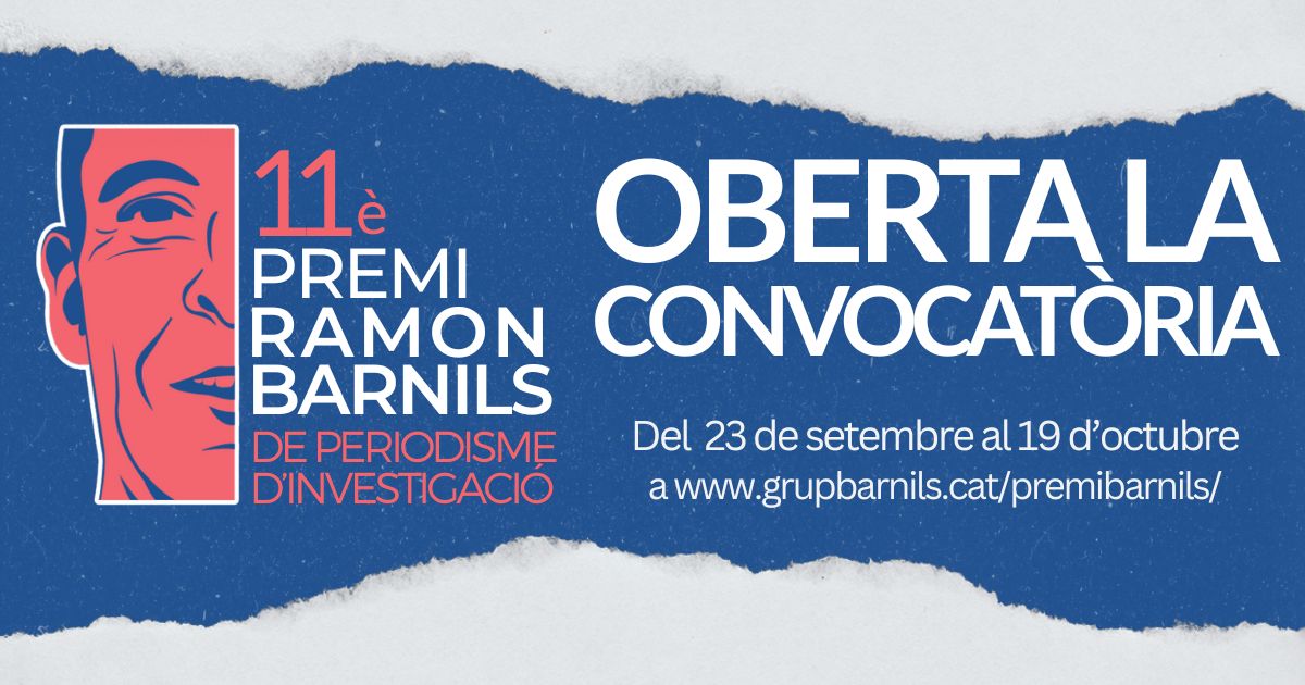 Obre la convocatòria de l’11è Premi Ramon Barnils